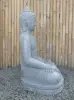  Product image 5 of the product “Seated Buddha made of Riverstone in Bhumisparsha - gesture of touching the earth. 86cm height. ”